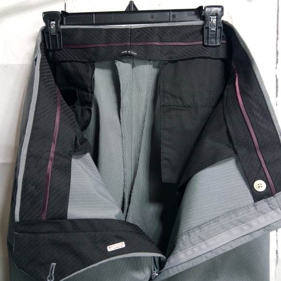 Jones New York 44L 2 Button Gray Striped 2pc Suit - Picture 8 of 8